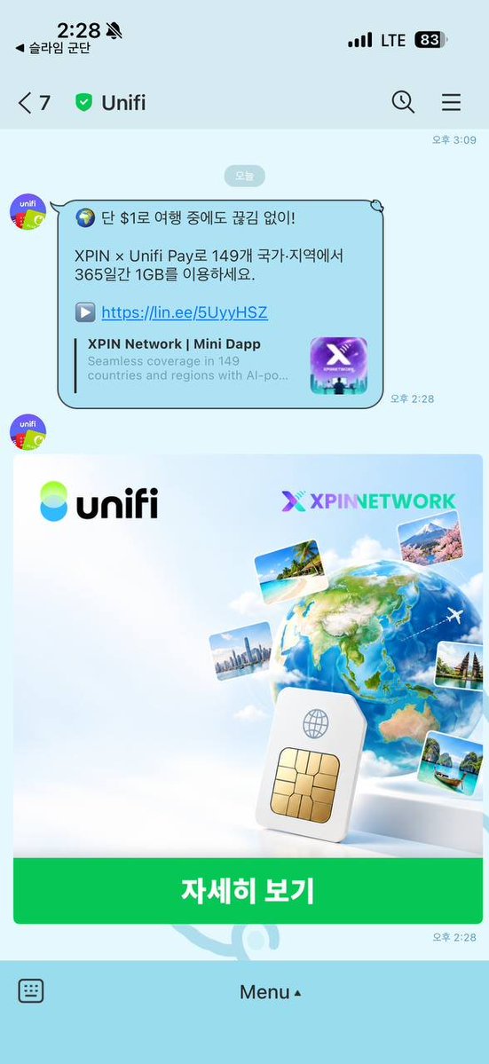 XPINNetwork's tweet photo. XPIN × Unifi Pay eSIM deals are live for travelers in South Korea, Japan, Thailand, Taiwan (China), Indonesia. 🌏

Get 1GB of global data for just $1, across 149 countries and regions.
Heading to Asia? More deals below 👇
Save up tp 35% on Asia eSIM plans with Unifi Pay:
• 3GB / 5 days: $2.99 
• 10GB / 30 days: $9.99
• Unlimited / 7 days: $11.99
Explore the offers: https://t.co/Dl54LEMOj9
