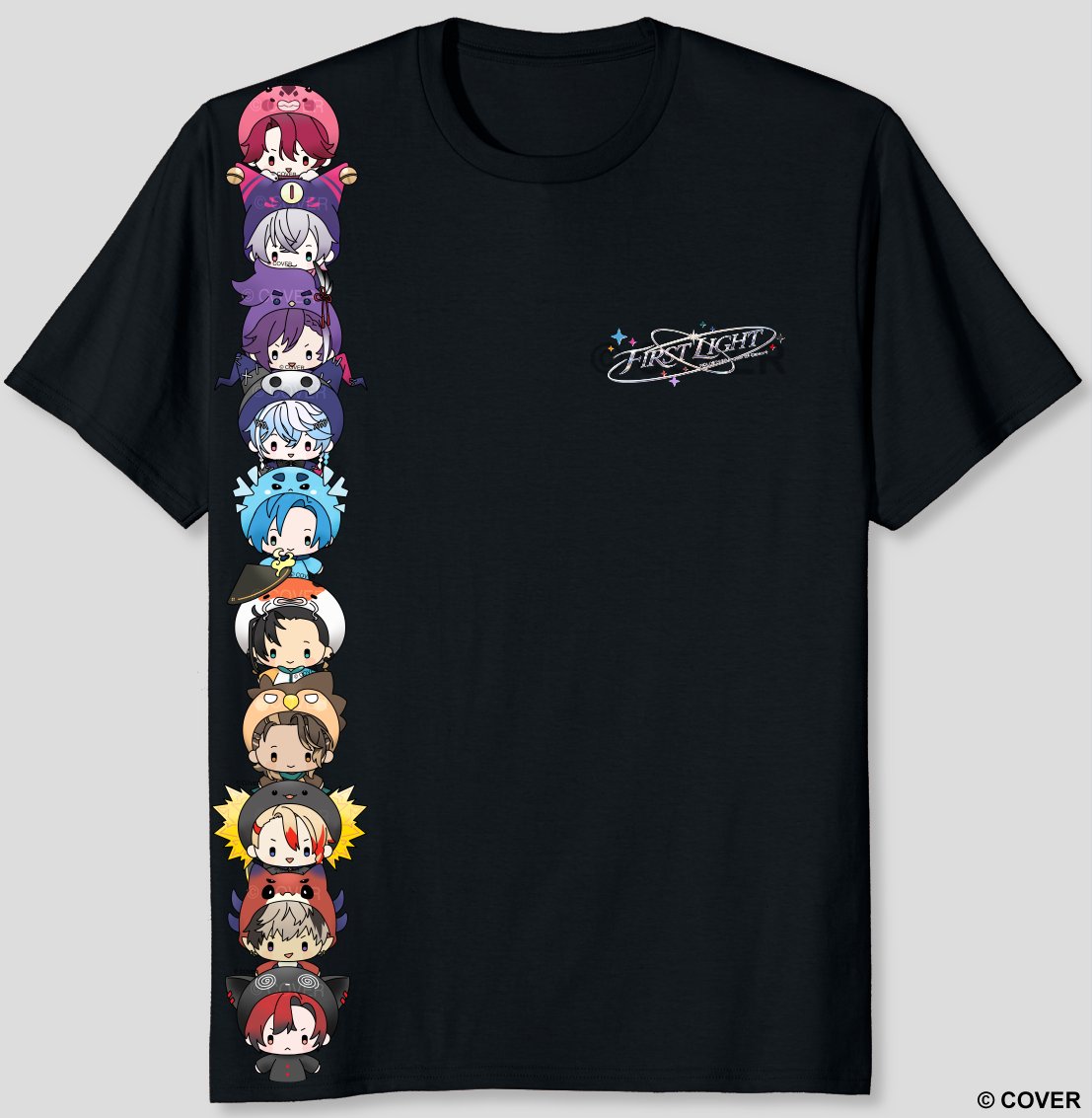 charmychuuyou's tweet photo. i put flayon at the bottom because i dont like him (and hes the strongest) (and because its a rainbow) #FLTshirt #FirstLight2027 https://t.co/fVqbcyX2o2