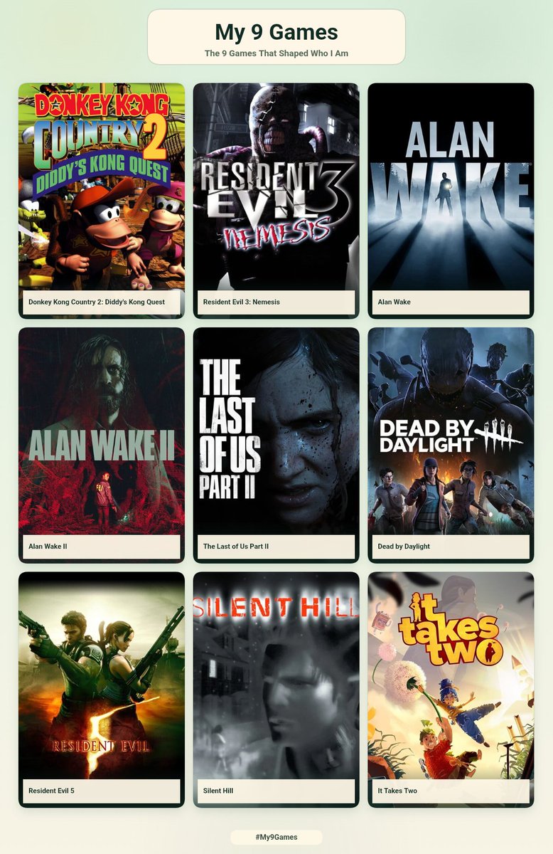TheItchyTasty's tweet photo. 9 jogos que me moldaram https://t.co/XEdUUx1zCx