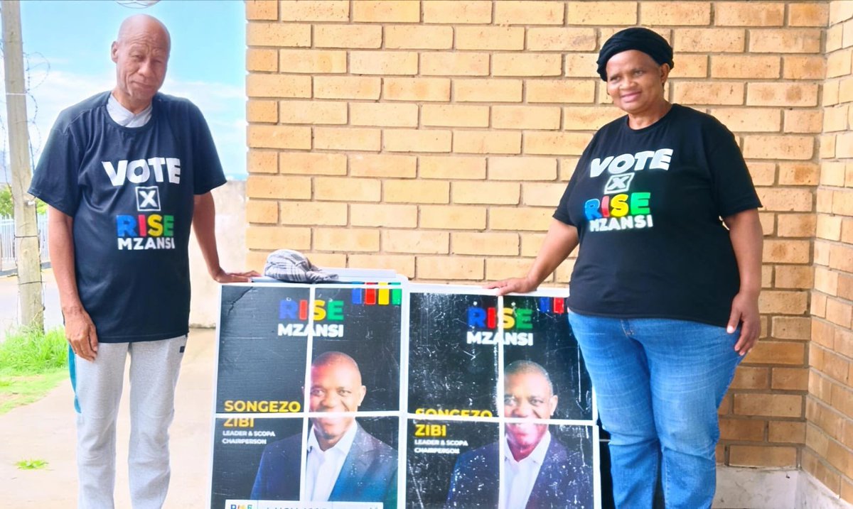 Rise_Mzansi's tweet photo. We’re putting up posters and listening to your concerns at the same time.
From water and electricity outages to damaged roads and waste collection, what challenges are you facing in your ward?
What’s your message to the incoming mayor?
#MessageToTheMayor #LGE2026 #CommunityVoices https://t.co/tcLHTgC9fg