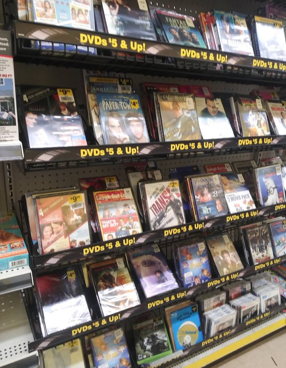 xMDTGA's tweet photo. GM GM @hineycoin 

$MDTGA
CA: CXrHj5pPy6vQacDf8svzt5nDvd1ugqFPmn6npMGDpump

Dollar Tree “bargain” aisle and the DVDs are $5 & UP.

That’s the store that used to mean everything was a dollar. Now it’s $9.95 and $14 stickers on Paper Towns and leftover Transporter copies. Same black film-strip shelves. Completely different store.

$1 → $1.25 → $3 → $5 → $7. They kept the name and raised everything else.

#MakeDollarTreeGreatAgain $MDTGA #DollarTree #BargainAisle #Inflation #NotADollarAnymore