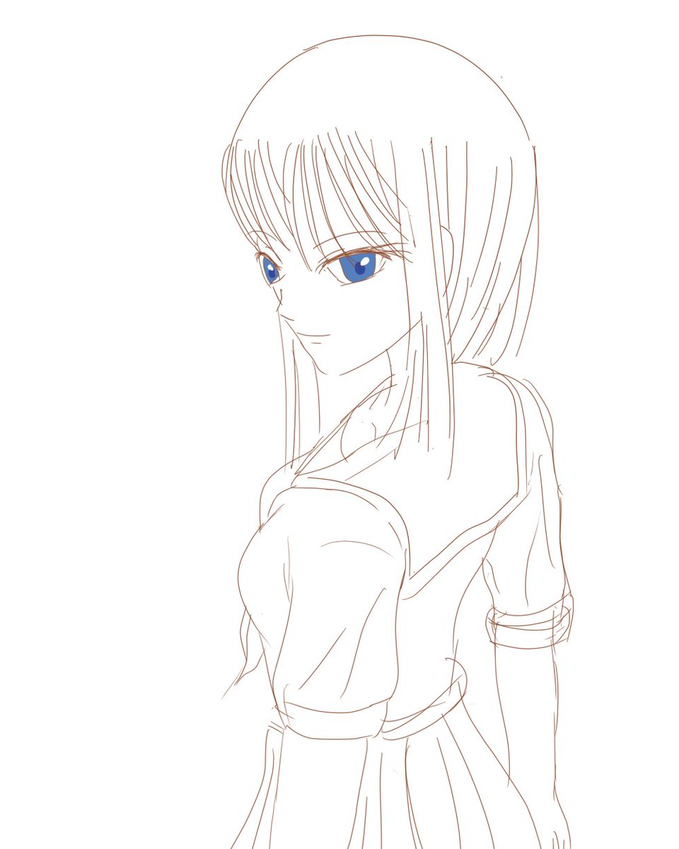 illust_mst's tweet photo. 新規絵・ラフ
これぐらいの顔の大きさでないとよく描けないですね～

もう少し修正必要です。

＃OC
#絵柄が好みって人にフォローされたい
#絵描きさんフォロバ１００ https://t.co/mqCR8XO2i3