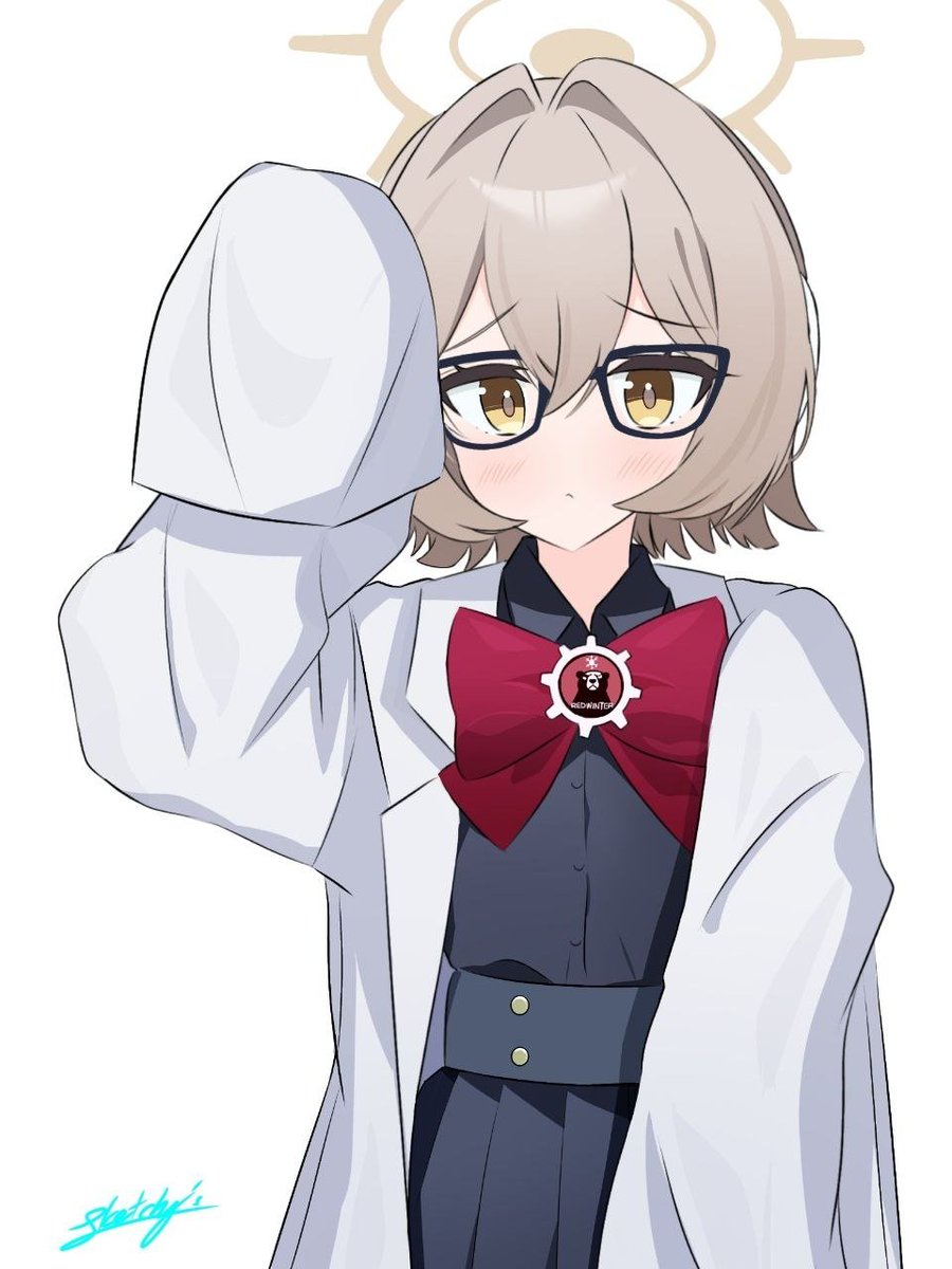 Sketchys_illust's tweet photo. メガネラナちゃん👓✨ ギャップ萌え…！
#ブルアカ https://t.co/wfcN2dviHI