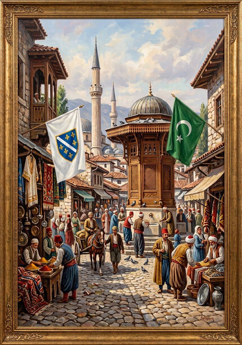 savashostas's tweet photo. 28 Eylül Uluslararası Boşnak Günü’müz kutlu olsun. 🇹🇷⚜️🇧🇦

Köklü tarihi, zengin kültürel mirası ve güçlü toplumsal hafızasıyla Boşnaklar, Rumeli’nin tarihî ve kültürel dokusuna derin izler bırakmış kadim bir milletin mensuplarıdır.

Bosna’dan Rumeli’ye, Türkiye’den dünyanın dört bir yanına uzanan bu güçlü miras; dilimizde, kültürümüzde, geleneklerimizde ve ortak hafızamızda yaşamaya devam etmektedir.

Boşnak kültürünün ve mirasının gelecek nesillere aktarılması temennisiyle, bütün Boşnak kardeşlerimizin 28 Eylül Uluslararası Boşnak Günü’nü gönülden kutluyorum.

Boşnak toplumuna selam olsun! 🇹🇷⚜️🇧🇦
Živjeli Bošnjaci! 🇧🇦