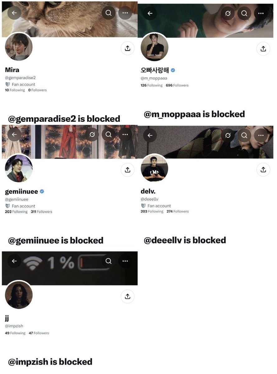 fourthsafespace's tweet photo. 🚨 REPORT & BLOCK 🚨

These accounts have been creating unnecessary drama and contributing to fanwars involving Fourth.

⚠️ Please do not engage with or give these accounts further attention. If you come across content that provokes unnecessary conflict, encourages fanwars, or crosses the line, please report and block.

🔗 https://t.co/PaWxXchGmw
🔗 https://t.co/BoH2POPfxx
🔗 https://t.co/d89rf5KMsx
🔗 https://t.co/JMXZC2arPG
🔗 https://t.co/VgMyMHNdyN

RT to help others stay aware and avoid engaging with these accounts.

#PROTECTFOURTH