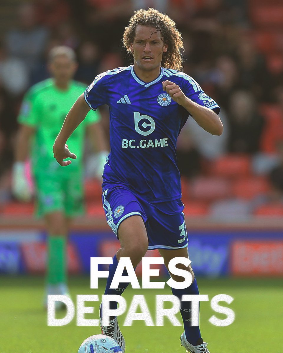 LCFC's tweet photo. Wout Faes has joined UAE Pro League side Shabab AlAhli Dubai FC in a permanent deal, subject to international clearance ℹ️

🔗 https://t.co/gf2uJmePkq https://t.co/XrkRvaj3NH