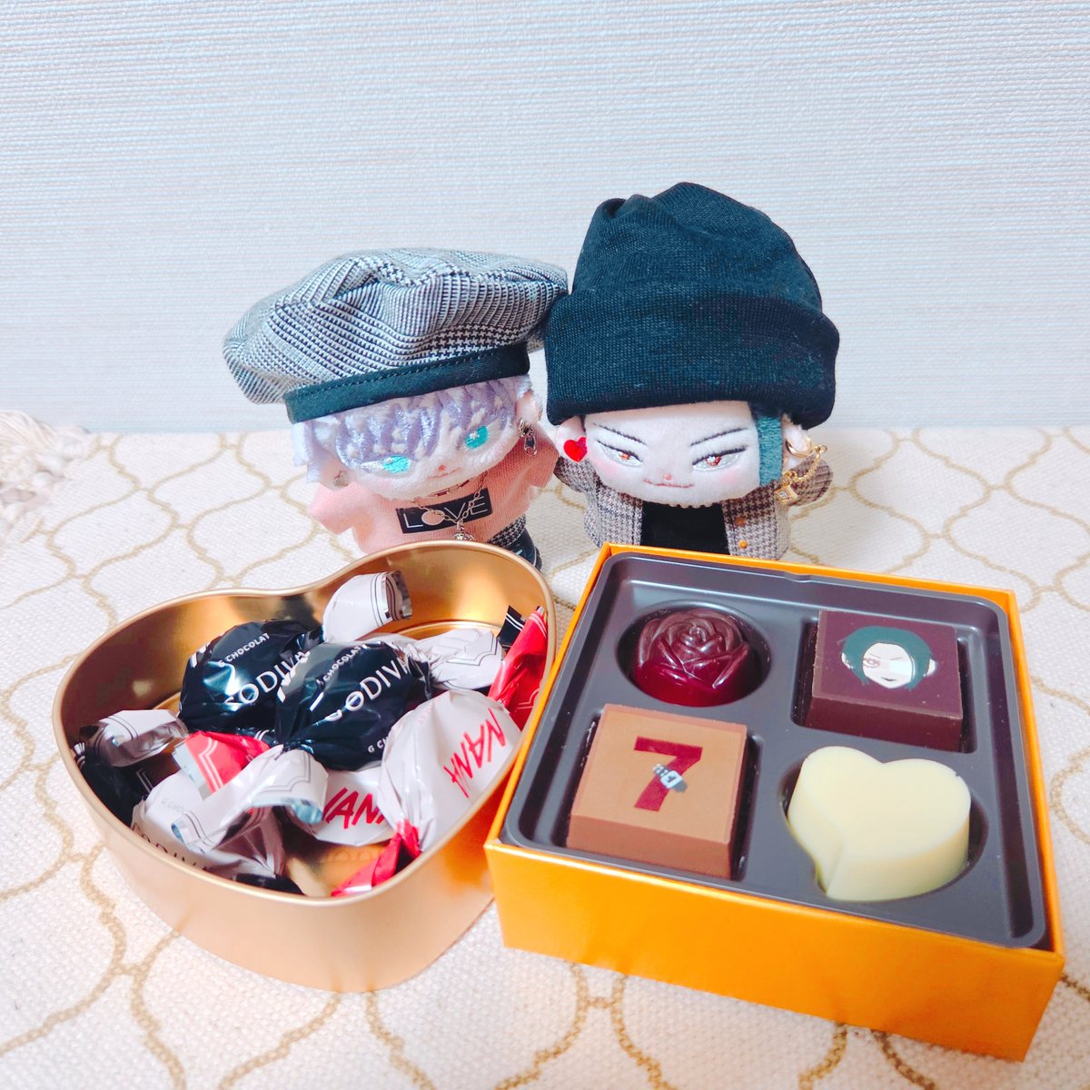e_ko_eee's tweet photo. ⑦のちょこ貰った😋🍫かわい～❤️

ぬいやりんぐはもちろんだけど、ネックレスも服着せたらぬい用使えそう🥳✨(アジャスターは長いけど💦)

それにしてもほわ夏、お顔まん丸だねぇ☺️ https://t.co/nZx3pIwlOs