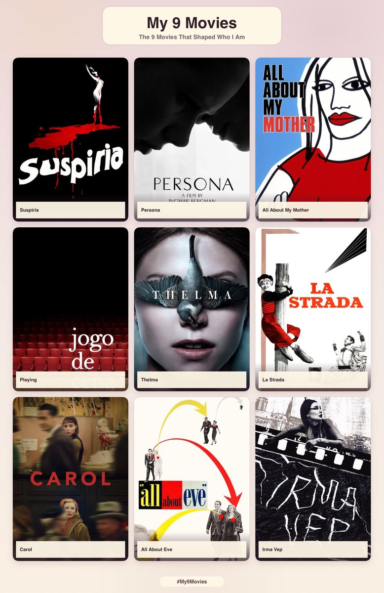 suspiriair's tweet photo. meus nove filmes obrigada! https://t.co/eb4Nkv1ttT