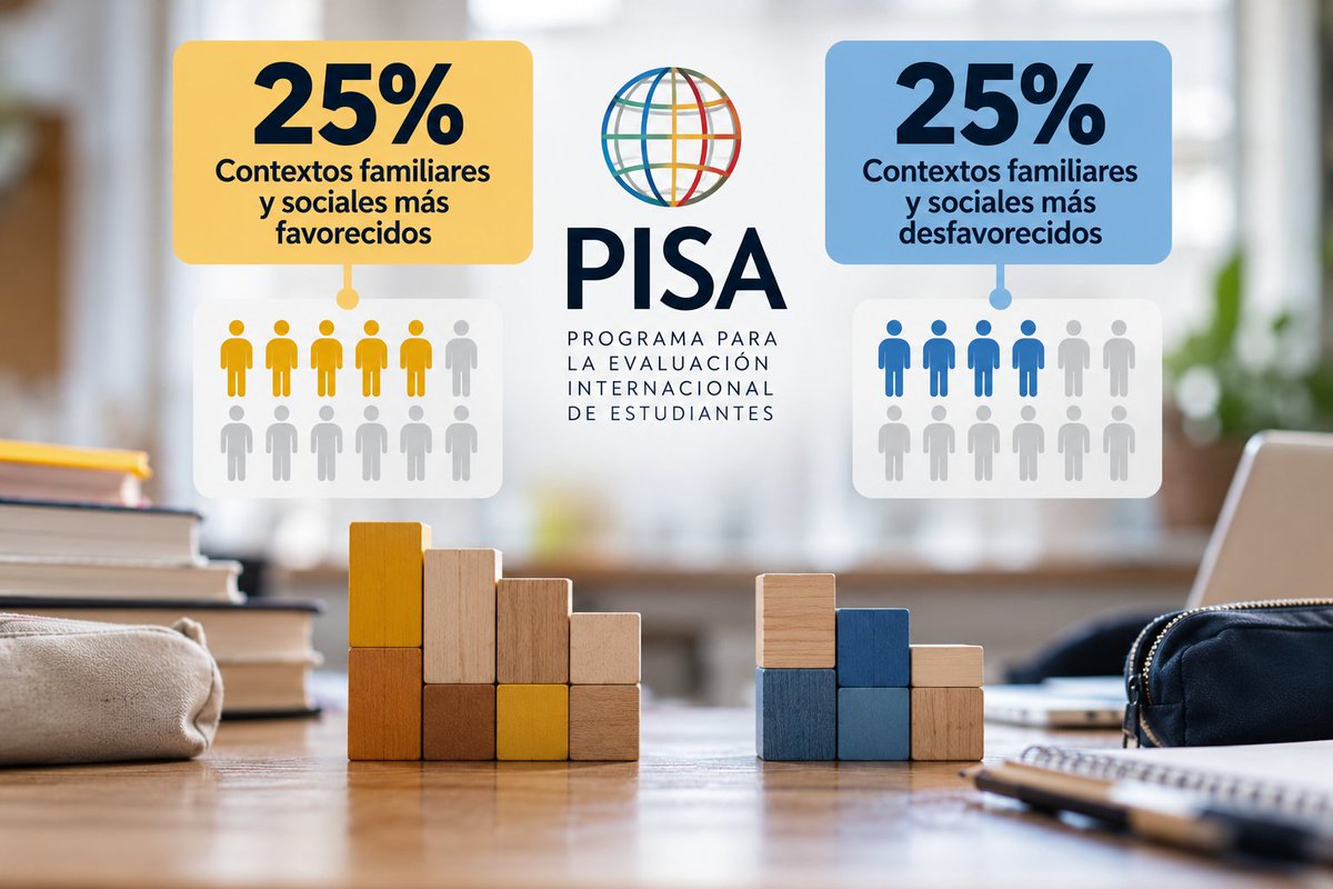 pepsantamara's tweet photo. Si cambia la forma de medir y clasificar el contexto socioeconómico, parte del cambio observado puede ser metodológico y no educativo.

Esto afecta a la interpretación. 

Este martes en #CiudadReal: #PISA2025

#EquidadEducativa #Educación

https://t.co/aeExeVHOux https://t.co/EPBYgFP0Wy