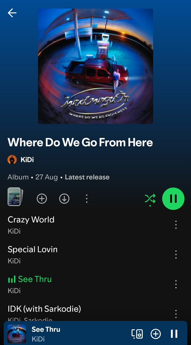 YM_Awelisah's tweet photo. @ledebayi Where do we go from here by @KiDiMusic https://t.co/x44vXkg6V4