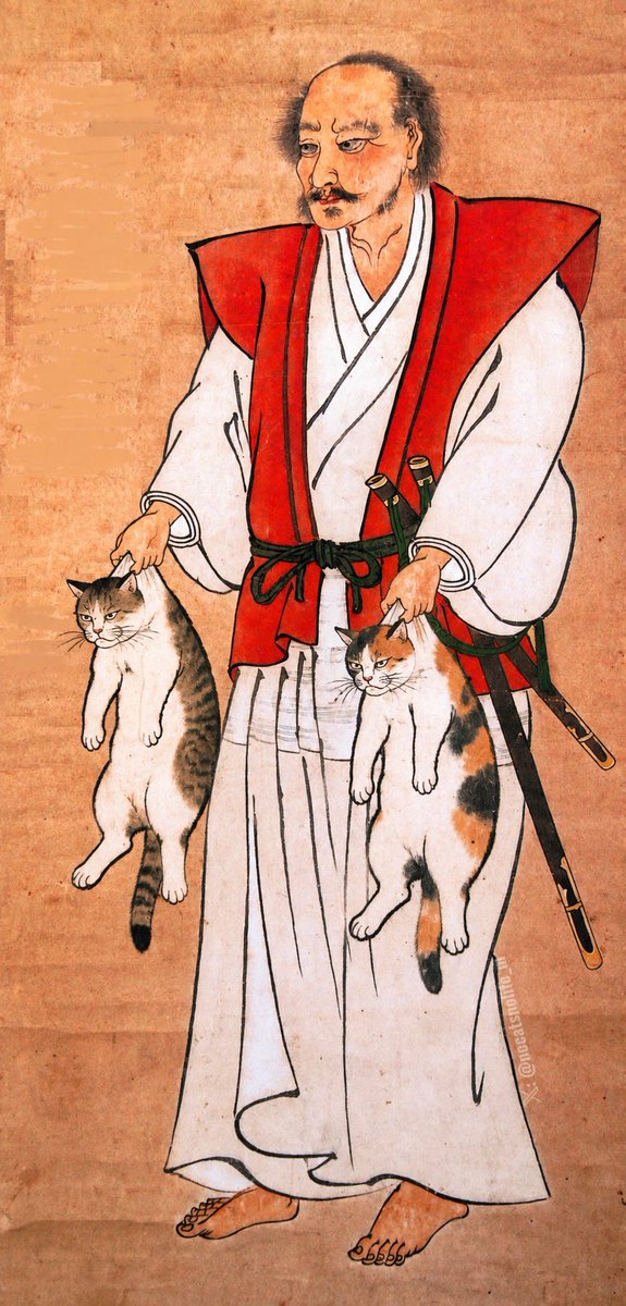 NoCatsNoLife_m's tweet photo. Meowmoto Musashi https://t.co/p0awjI8AOa