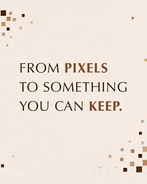 1008pixels's tweet photo. It starts with an idea.
Pixel by pixel, we bring it to life into something made to be yours.
Print, craft, and more. This is just the beginning 🤎
#1008Pixels #TenOhEightPixels https://t.co/FllsfdznnJ