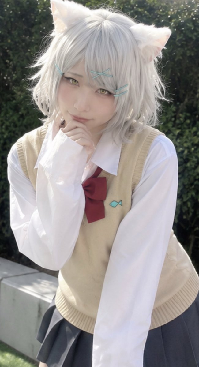gx252525's tweet photo. 〖Cosplay/ コスプレ〗 

｢ってか、おまえさ〜
                        童貞っしょ｣

こんなこと春蘭が言ってたらいいなっていう、めめの妄想

 #ヤニねこ #春蘭  #yanineko https://t.co/rNAMbjFj6M
