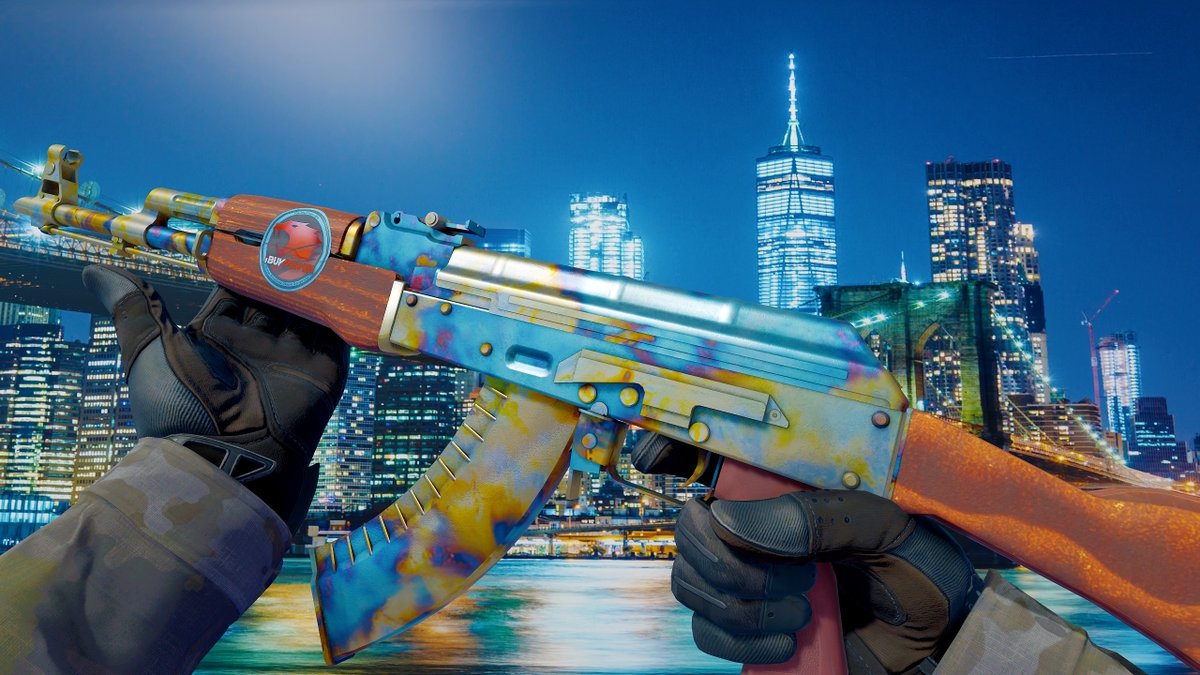 Aaron_CS2's tweet photo. Have loved holding on to this T2 blue gem AK for 8 years 🔷
Got for market price in 2018 https://t.co/os6ujDUyZB