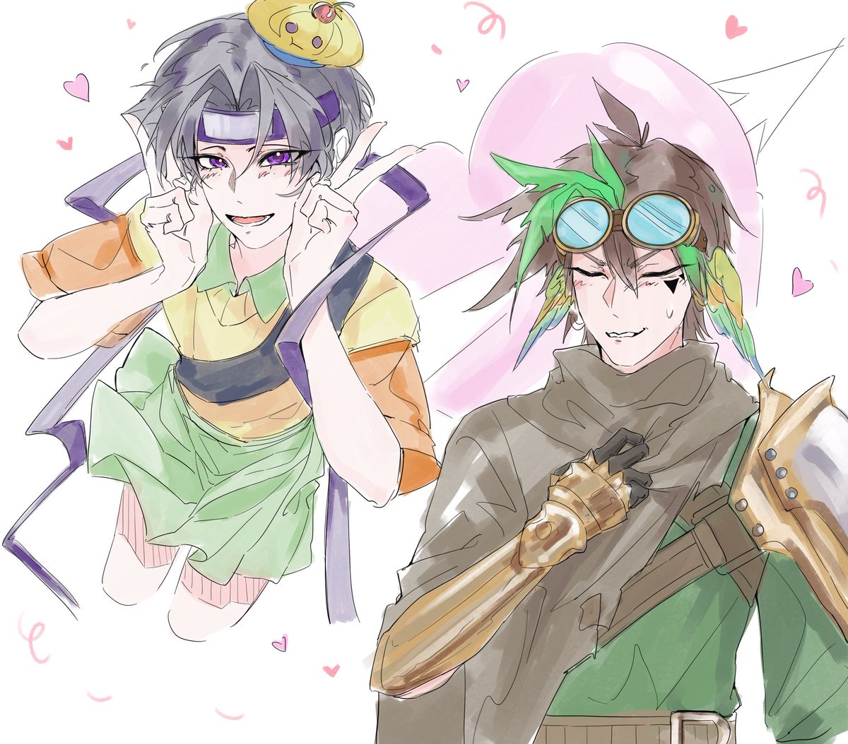 vnnnnDOVE's tweet photo. Sorry everyone,this is a..............alright,this is really cute🥺🥺 #parrotx2fanart  #wifiesfanart #odysseyduo https://t.co/Jb9uduxHCS