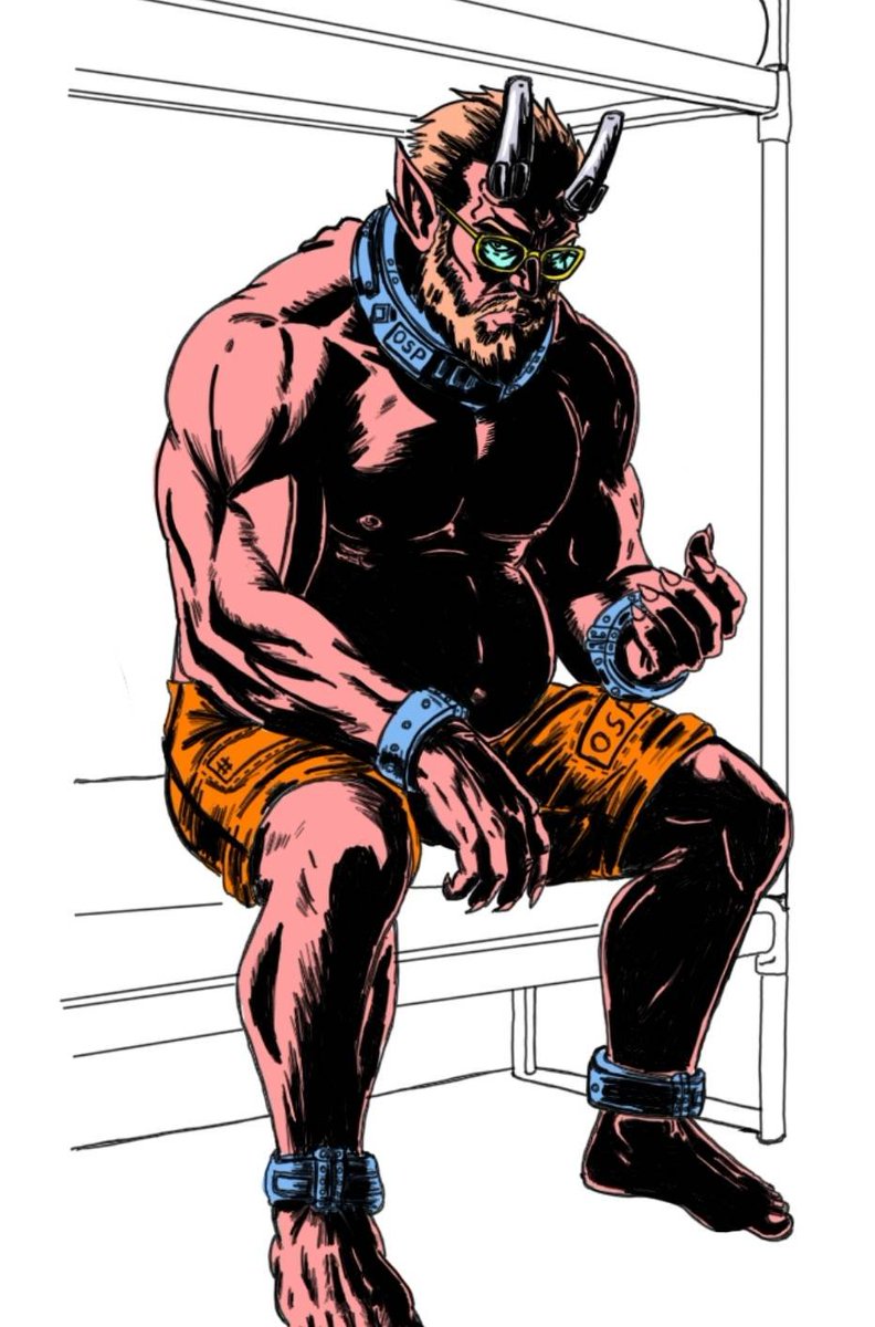 darkalchemyxex's tweet photo. First page inking and coloring , Skorn in jail https://t.co/YadN93Fdjh