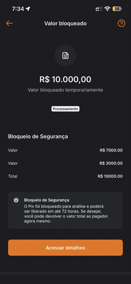 infermidade's tweet photo. me dao limite de pix pra ficar bloqueado qualquer merda que eu recebo vai se foder banco inter https://t.co/7nPy5Kzxv3