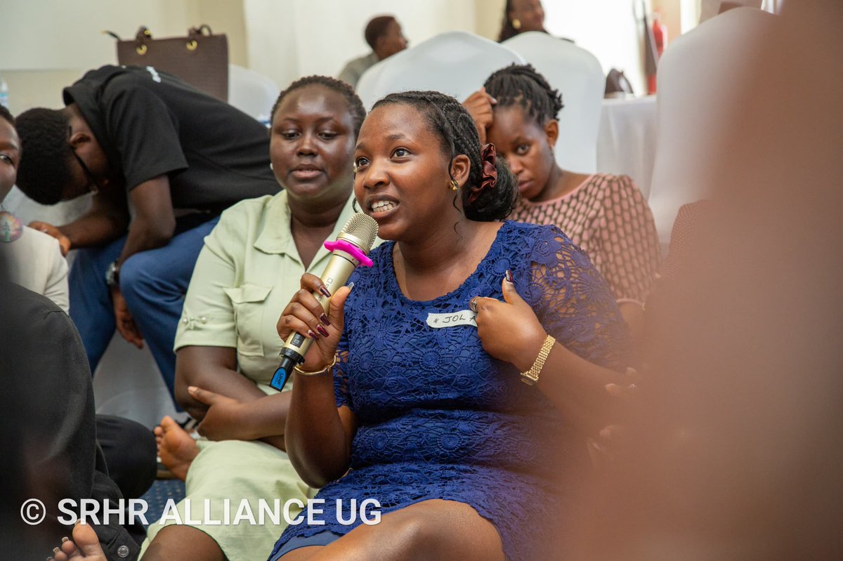 SRHRAllianceUg's tweet photo. During the Safe space,  young women & adolescent girls have participated in interactive discussions, peer learning , experience sharing. 

Through this session, we are enabling them to openly discuss challenges affecting young women, and identify practical ways of addressing misinformation, stigma, and barriers to accessing health information services.
#SRHR4All #AccessToInformation