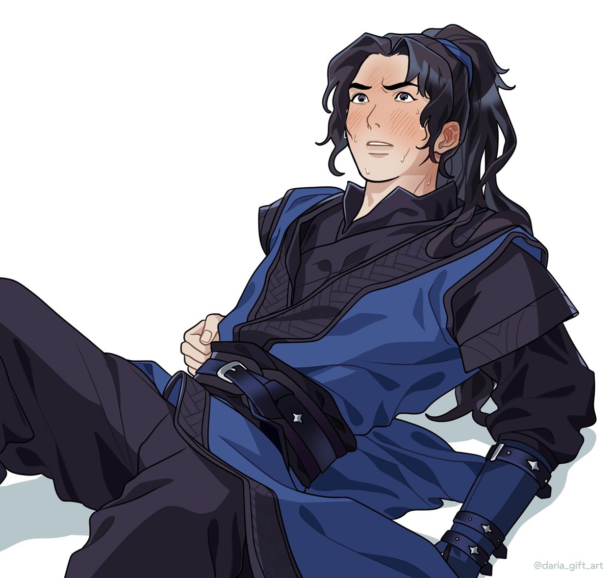 daria_gift_art's tweet photo. Doggo 😚♥️✨
The upcoming artworks will be for #2hatober ~

#HuskyAndHisWhiteCatShizun #2ha https://t.co/cUS9V1ejNc