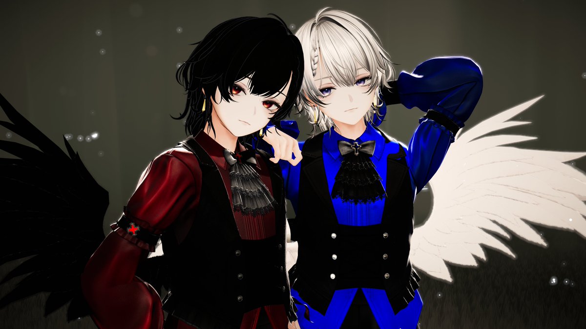vrchat_pomuti's tweet photo. 『双影』
❤️ @vrchat_pomuti 
💙 @3ImSatoshi  

#双子改変集会フォトコン #Alué  #Alue3D https://t.co/Vz6lzd1oLY