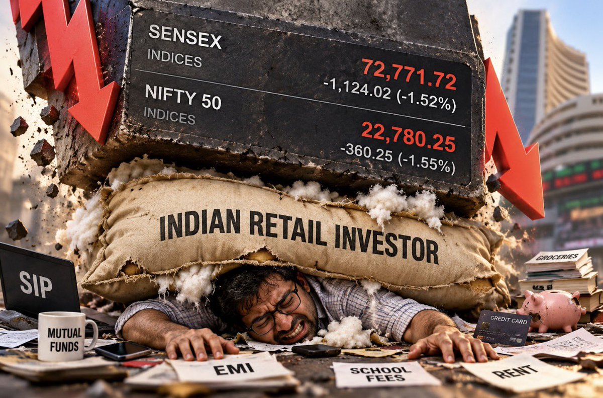 skh27's tweet photo. Shares I acquired at a 52 week low have now reached a 104-week low 😅🤣
#Satire #NotSerious #AIGenerated https://t.co/zQR4ZhxQG0
