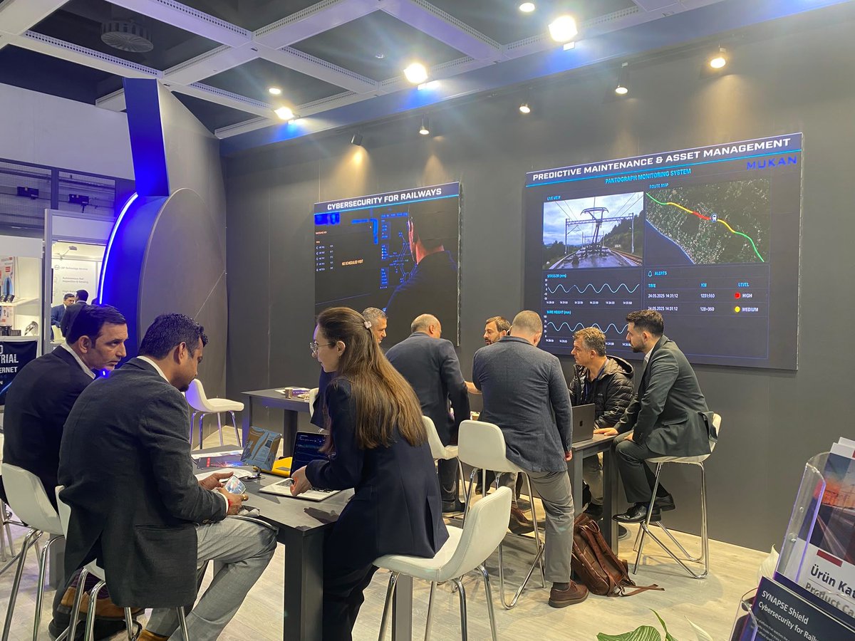 mukanrail's tweet photo. Four intensive and highly productive days at InnoTrans 2026 came to an end.

Mukan Group keeps offering unique solutions!

#MukanGroup #InnoTrans2026 #Railways https://t.co/ggctgXu712