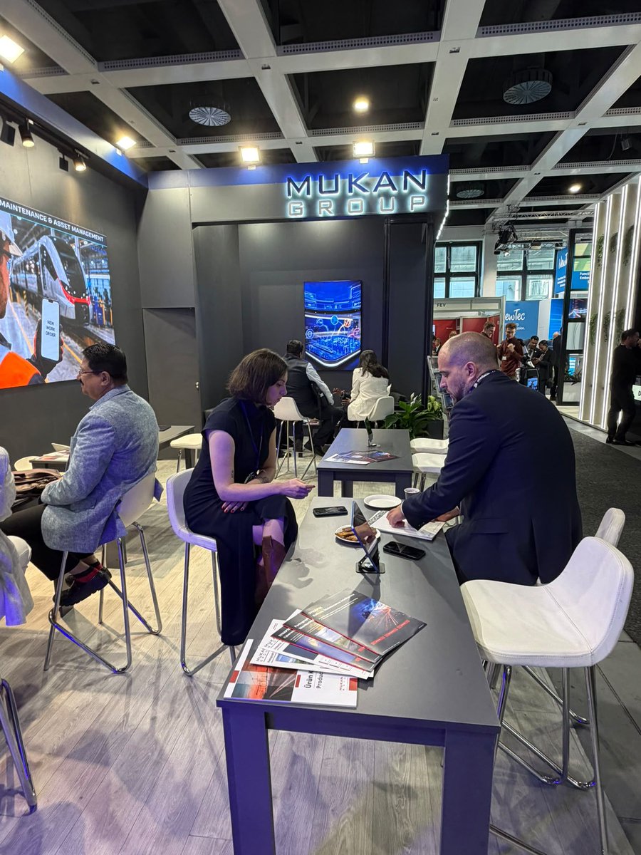 mukanrail's tweet photo. Four intensive and highly productive days at InnoTrans 2026 came to an end.

Mukan Group keeps offering unique solutions!

#MukanGroup #InnoTrans2026 #Railways https://t.co/ggctgXu712