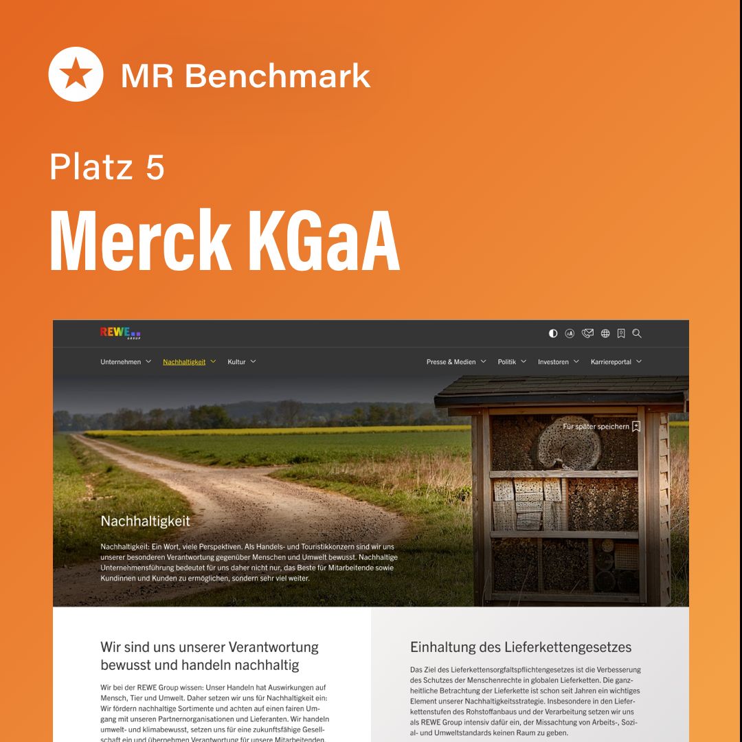 NetFed's tweet photo. Ein KI-Assistent im Pressebereich klingt nach Zukunft, ist aber vor allem Hausaufgabe. Ohne saubere Struktur bringt der beste Chatbot nichts. Unser Platz 5 im MR Benchmark 2026: @Merck_de
 
Wo würde dein Pressebereich stehen? MR Check: https://t.co/h0vxXbqu7X https://t.co/w7oPFuiBVT