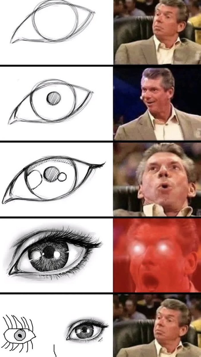 hazuzu_hq's tweet photo. me: just gonna fix one tiny detail
3 HOURS LATER.
one eye belongs in a museum.
the other is fighting for its life.
#ArtistProblems #DigitalArt #ArtMeme https://t.co/MTWQdUSpGi