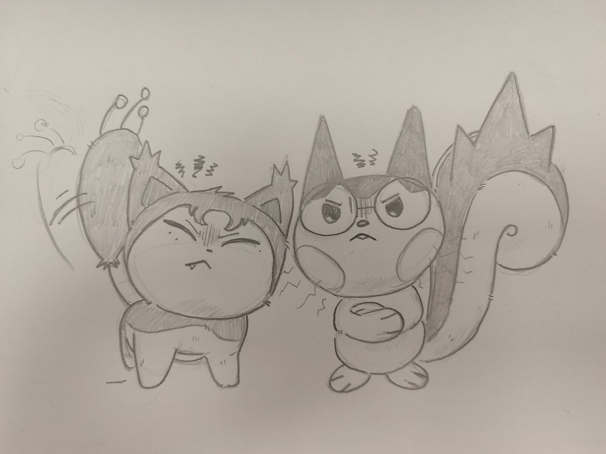 AsiesTeto67's tweet photo. They're not too fond of being called cute https://t.co/teTcekmdn2