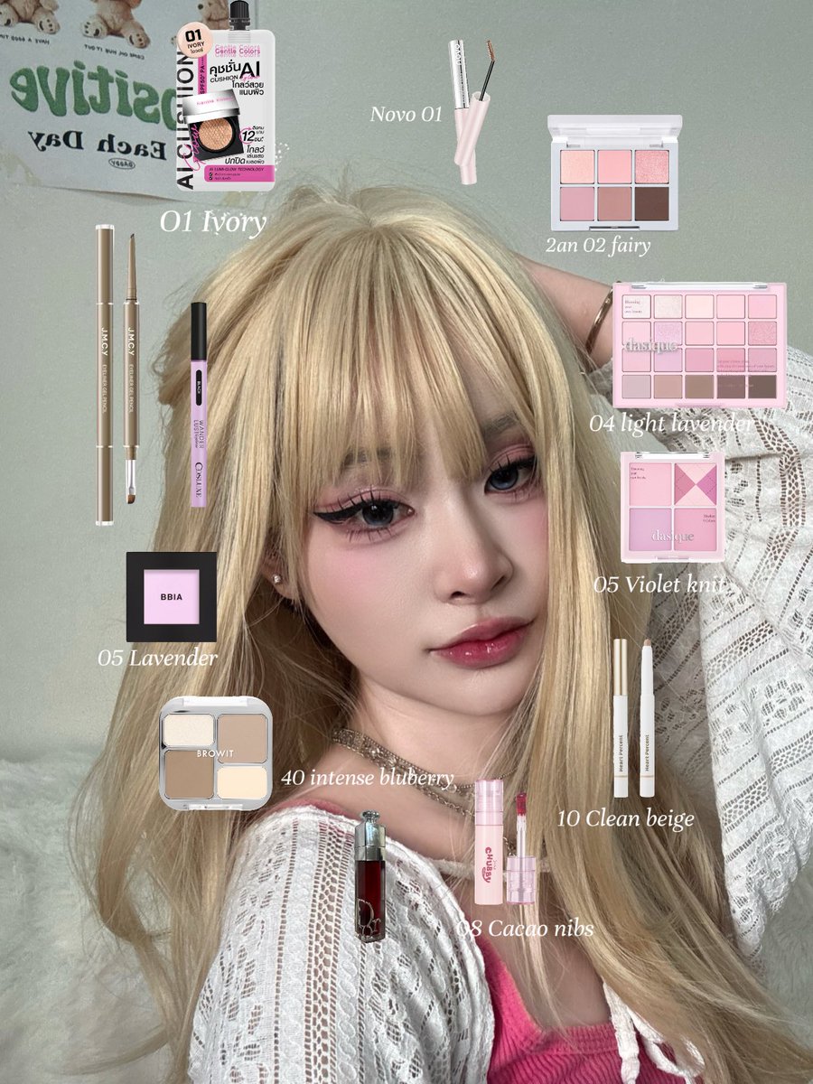 undanpw_'s tweet photo. แกะเมคอัพลุคนี้ มีความเต็มขึ้นมากว่า Every look ชอบมั่ก ชมพูนัว💖 https://t.co/JmGTkfrfeW