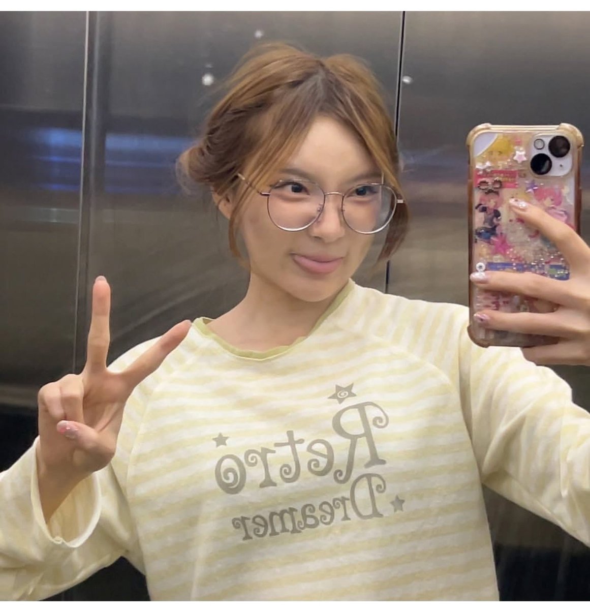 OnigiriKun8's tweet photo. แบร่✌️😝
#SatangpoundCGM48
#CGM48 https://t.co/JRuV528hYr