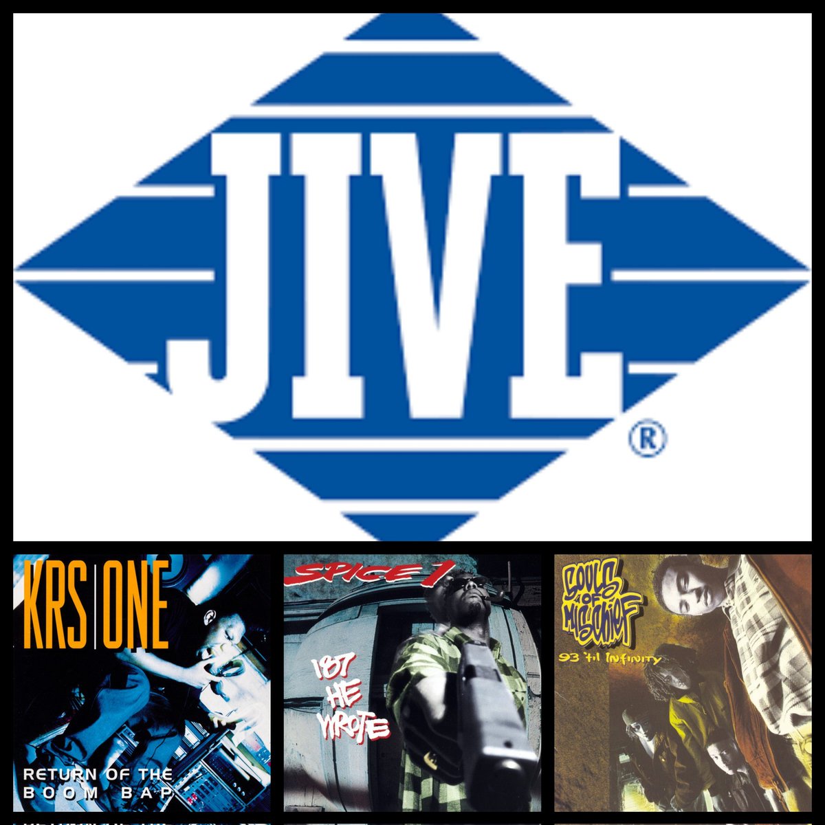 outkarter's tweet photo. Le 28 septembre 1993, Jive Records sort 3 albums le même jour : 

- Krs-One : Return Of The Boom Bap
- Spice-1 : 187 He Wrote
-Soul of mischief : 93 'Til Infinity

Un grand jour pour le label (et le hip-hop) donc THREAD 👇🏾 https://t.co/nVD4oEq5NL