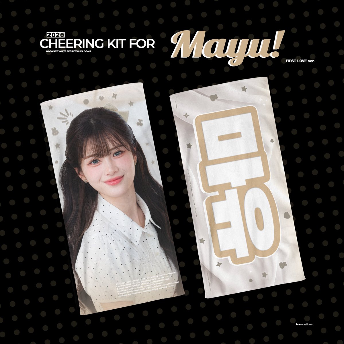 izyenathan's tweet photo. 2026 tripleS World Tour <ANDLESS> 
Cheering Kit for MAYU
by 𝘪𝘻𝘺𝘦𝘯𝘢𝘵𝘩𝘢𝘯

🇰🇷 한국
https://t.co/50s0Ud6vlA

🇹🇼 대만
https://t.co/vvZmuOYwEA

🇯🇵 일본
https://t.co/PBdxixekJK

G.O→DM

RT 추첨 한 분께 슬로건을 드립니다.

#tripleS #Mayu #트리플에스 #마유 #髙麗真友