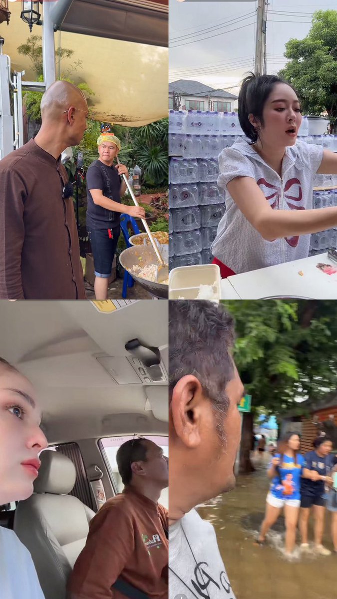 pastloverwarm_'s tweet photo. น้ำท่วมรอบนี้มันเงียบจริง อินฟลู ดารา ทหาร เงียบกันหมด ที่เห็นมีเท่านี้

- อาจารย์เบียร์
- แก้มบุ๋ม
- ขวัญอุษา
- นายสน เดอะสตาร์

มีคนไหนอีกไหมคะ อยากมัดรวมแล้วสนับสนุนค่ะ

#น้ำท่วม
#อุทกภัย https://t.co/YIlbsvHpyO