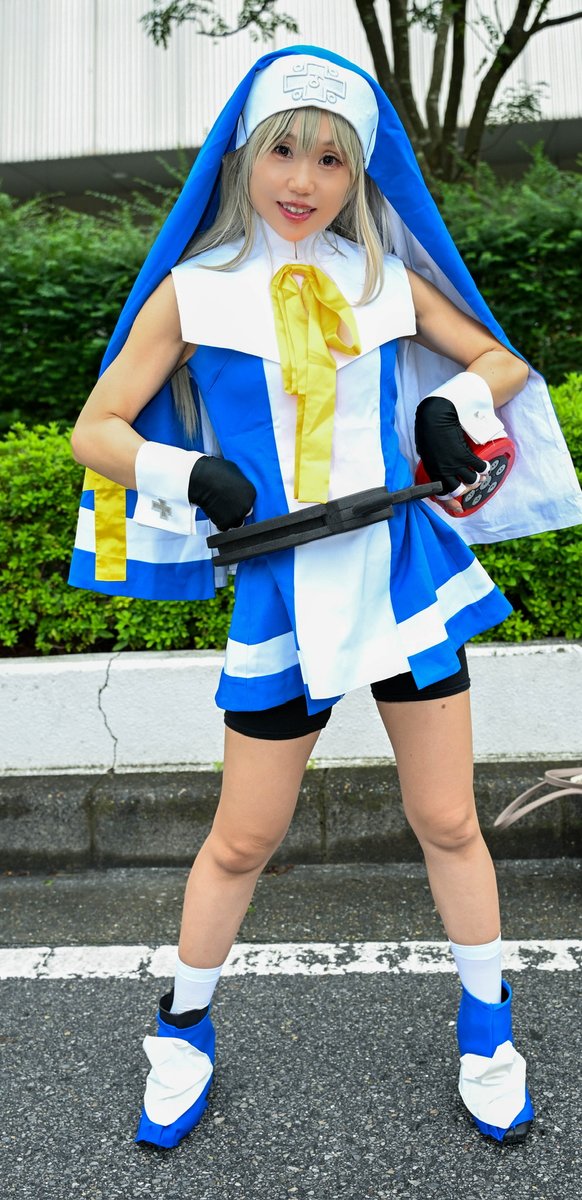 yusha_yamada's tweet photo. 日付：2026年09月19日 
イベント：東京ゲームショウ2026（一般1日目） 
モデル：a
キャラ名：ブリジット（GUILTY GEAR XX）
GUILTY GEAR XXのブリジット。とても懐かしいです。
個人的にはこちらのブリジットのコスが好きです👍
#TGS2026
#コスプレ 
#ギルティギア https://t.co/gnqCEixxxi