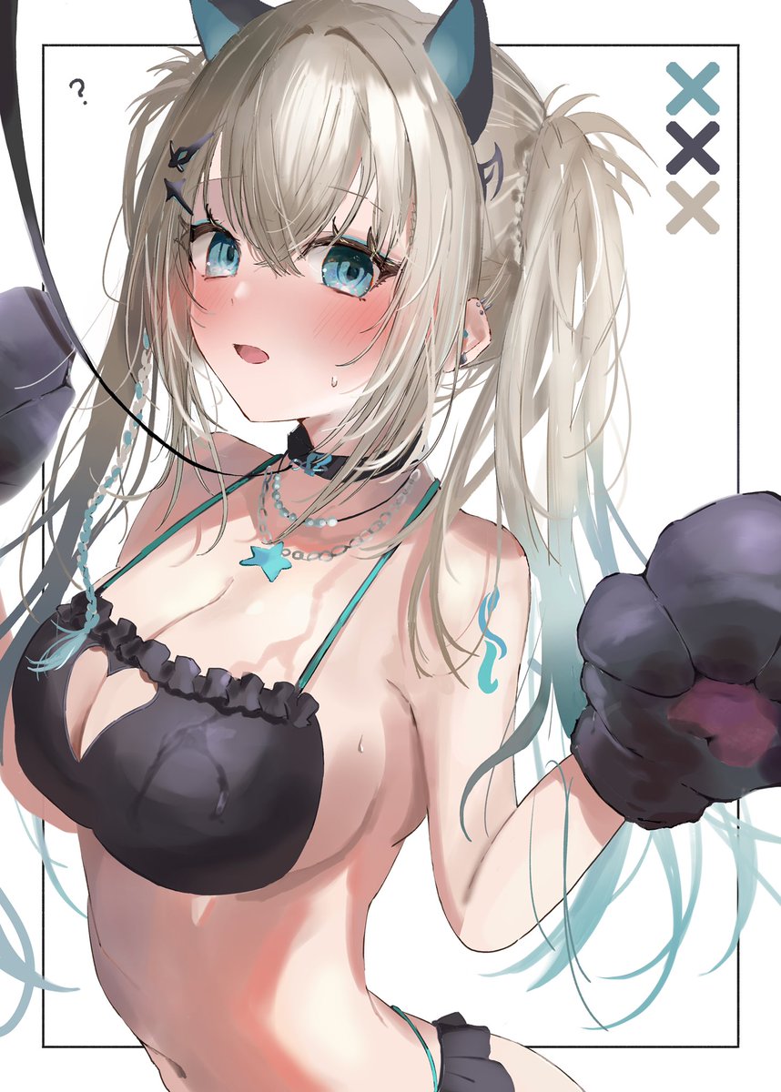 GkRamuparudo's tweet photo. ﾈｺﾁｬﾝ風味な初描き🦈✦ https://t.co/YtInzUjsnD
