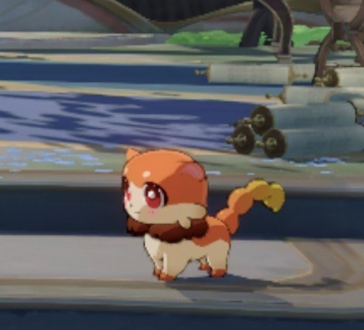WashedFigStew's tweet photo. Hoyoverse gave the orange chimeras in the overworld a new look.

Mydei chimera soon? https://t.co/nZ4Bic6nRl