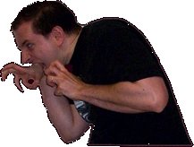 AftonRob0tics's tweet photo. I've never seen this Scott image LMAOOO he trying to let The General out https://t.co/9x6XaQOuwd