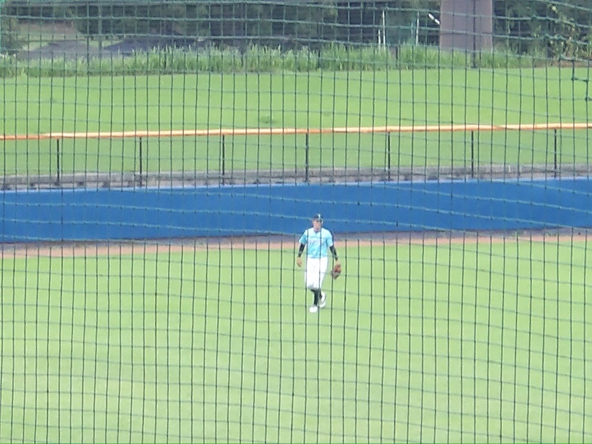 koh_bbbb's tweet photo. 筑波大学　升田雄大(1年 愛知・千種)

秋リーグでデビューし試合終盤で外野の守備で数試合出場している。
新人戦でも見たけど試合前ノックで外野からのバックホームの送球がとてもいい。 https://t.co/fBNeLXMpCh