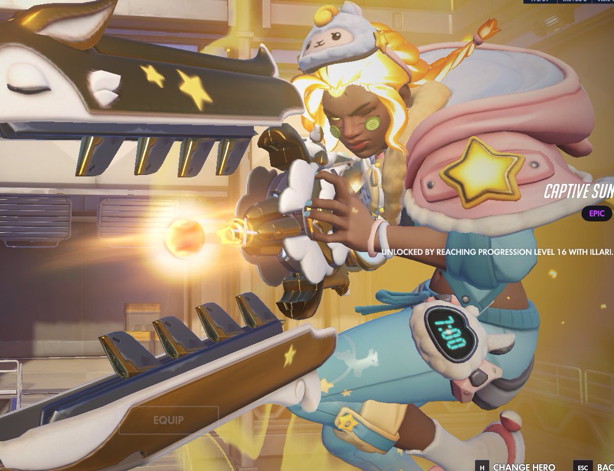 Franppucino's tweet photo. she looks so cute in this highlight intro look at her little squishy cheeks. i was feeling so sad today thank you illari for making me jolly https://t.co/KlW3uw9b5k