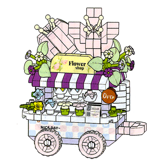 AllGoodsManual's tweet photo. How to Build Flower Cart M3333 Blocks Instructions
https://t.co/VFAN8fMdVQ
JIHUI Snack Cart Building Blocks - Flower Cart M3333
Pieces : 263pcs
H : 72mm
W : 68mm
L : 40mm
#Assembly #Flower #JIHUI #M3333 #MicroBlock #MiniBlock #NanoBlock #Snack https://t.co/it5Fk8E9Ri