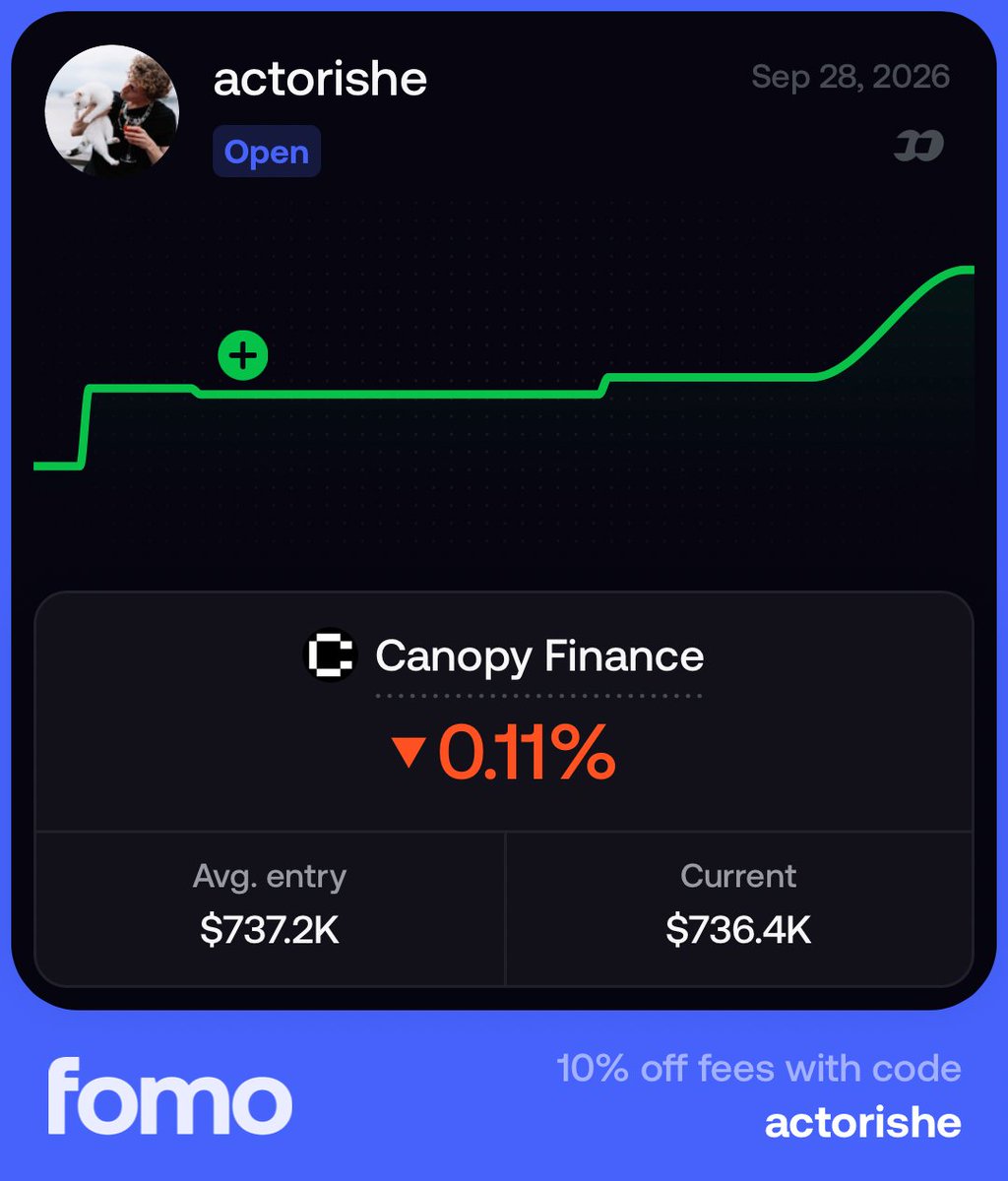 actorishe's tweet photo. 1/4 

Why I’m watching $CNPY on Robinhood Chain 🌱

CNPY is one of the smaller infrastructure bets I’ve found on RH.

The interesting part is that it already has a real product behind it: https://t.co/6W7PJQ3Mdh, a launchpad focused on tech projects and programmable markets.

And usage of that product directly affects the token