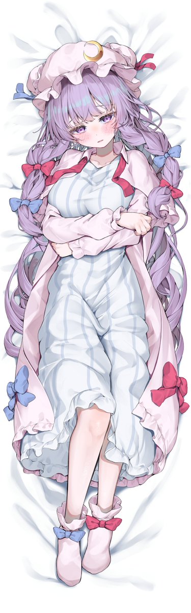 tsu_ne_tune's tweet photo. 寝転びパチュリー https://t.co/a061DpVHwM
