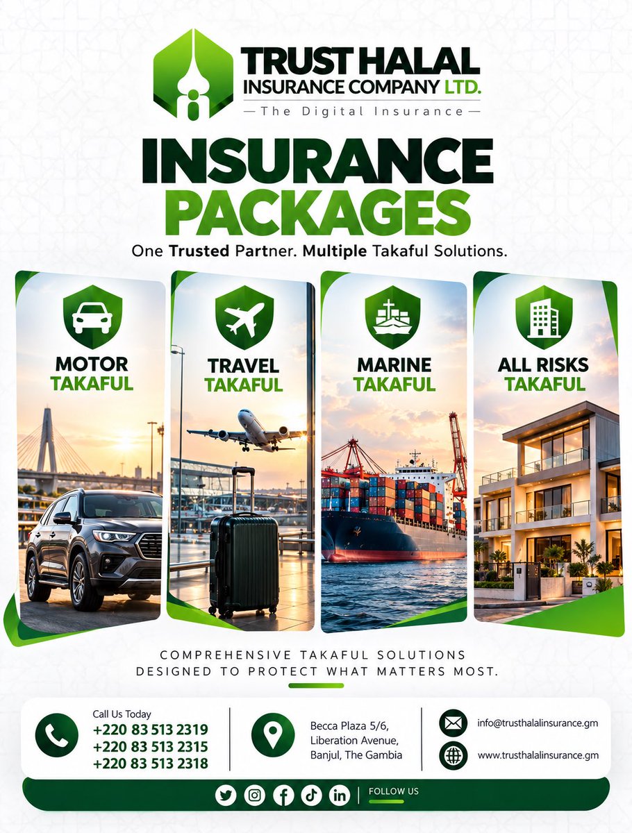 TrustHalalICL's tweet photo. One Trusted Partner. Multiple Takaful Solutions.

From your vehicle and travels to your cargo, property and valuable assets, we offer Shariah-compliant Takaful solutions designed to give you confidence, security and peace of mind.

Halal Protection. A Brighter Tomorrow. https://t.co/eDEU2kkQla