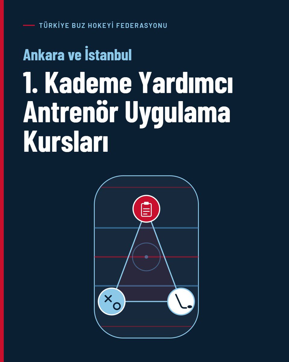 TBHForgtr's tweet photo. 📢DUYURU!

15-19 Ekim 2026 tarihleri ​​arasında Ankara ve İstanbul’da 1. kademe yardımcı antrenör kursu (uygulama kursu) açılacaktır. Ön kayıt başvuruları bugün(28.09.2026) itibariyle başlamış olup 8 Ekim 2026 tarihine kadar devam edecektir.

Başvurular için;
“E-devlet - Spor Bilgi Sistemi - Uygulama Kurs Başvuru” kısmından yapabilirsiniz.