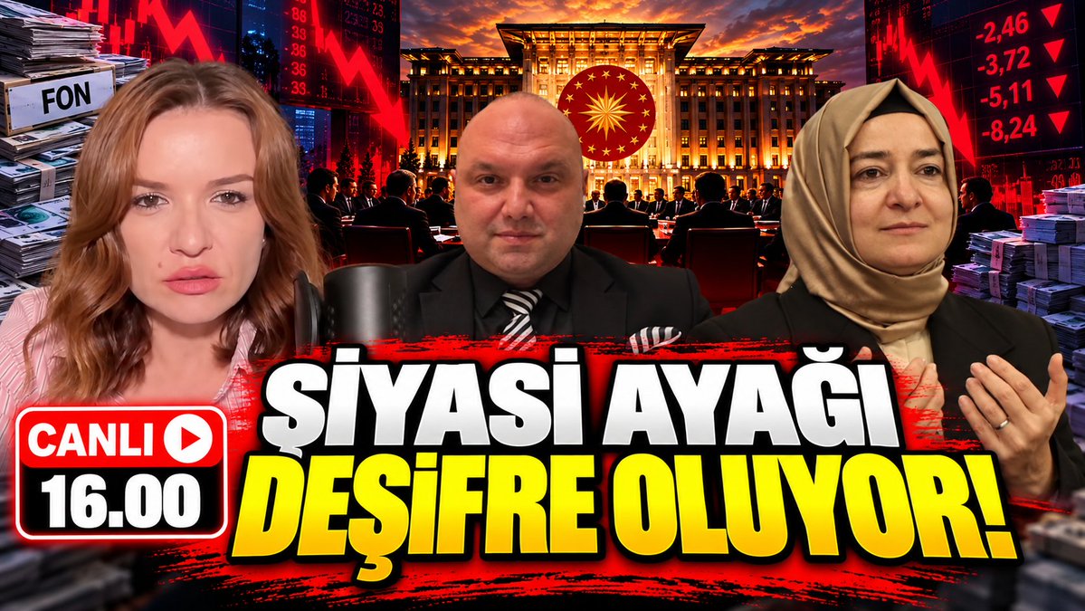 canankayatv's tweet photo. -Fon vurgununun siyasi ayağında kimler var?

- #FatmaBetülSayanKaya 2 milyarlık vurgunu kimlerle yaptı?  

- Neden engellendik?

* Konuk: @eonurcanakci 

https://t.co/Ykzz4Rccuu https://t.co/URQIiOyid7