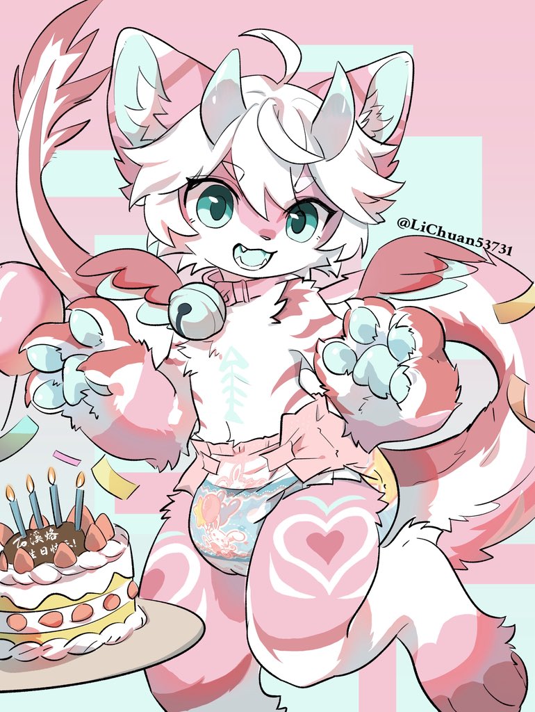 LiChuan53731's tweet photo. 一张生日贺图w
#furry #abdl #diaper #babyfur https://t.co/vplueWjeZa