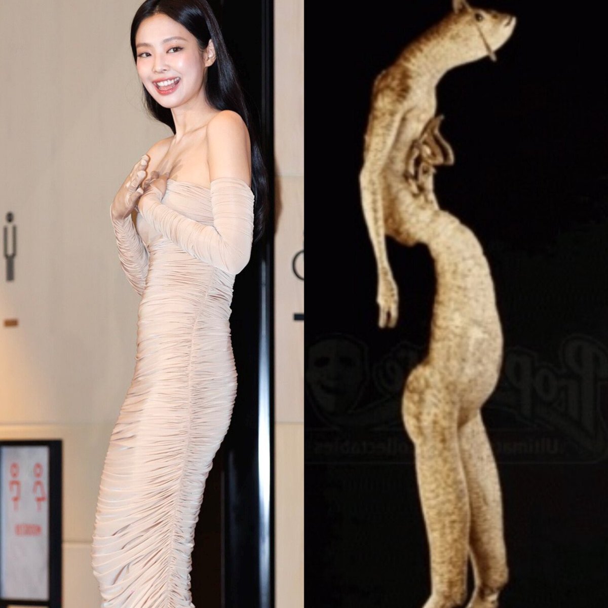 jenflopstar's tweet photo. @shaitkv @jennierubyjane Jennie being flatter than earthworm+ having zero relevance outside dating rumors and Jeremy's payola is the reason they are obsessed with him https://t.co/jJoWcpnvJ5