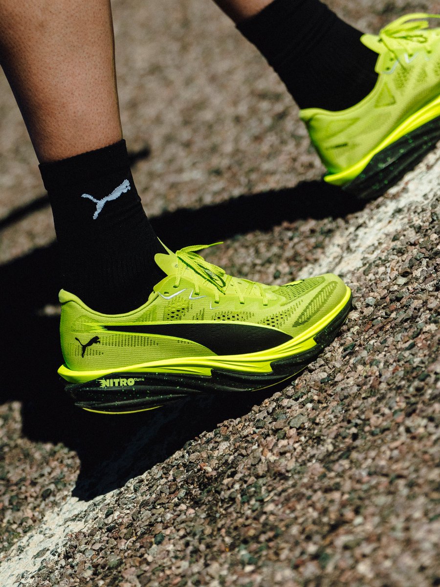TotalsportsSA's tweet photo. Deviate Elite 4: Beyond Fast. This race-day shoe is engineered for speed when every second counts.
PUMA Deviate Nitro Elite 4, R5799.95 in selected Totalsports stores. Coming soon to Bash mobi app & online: https://t.co/vXWJvu2bzF
#HomeofRunning #PUMARunning https://t.co/n8UUzNToXF